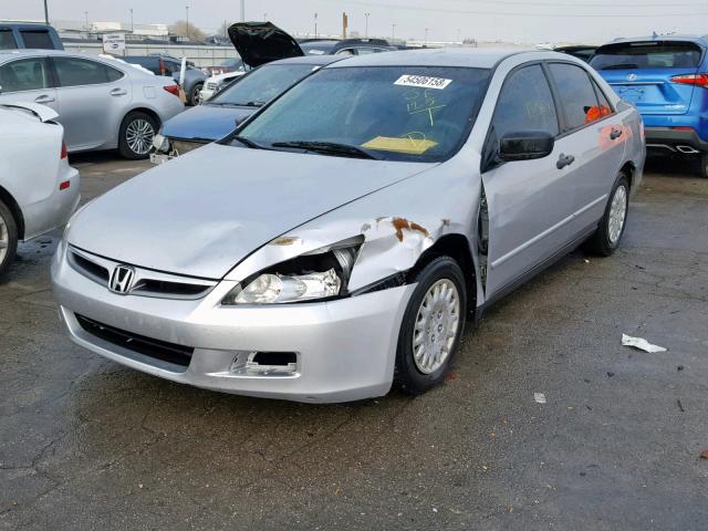 JHMCM56146C001964 - 2006 HONDA ACCORD VAL SILVER photo 2