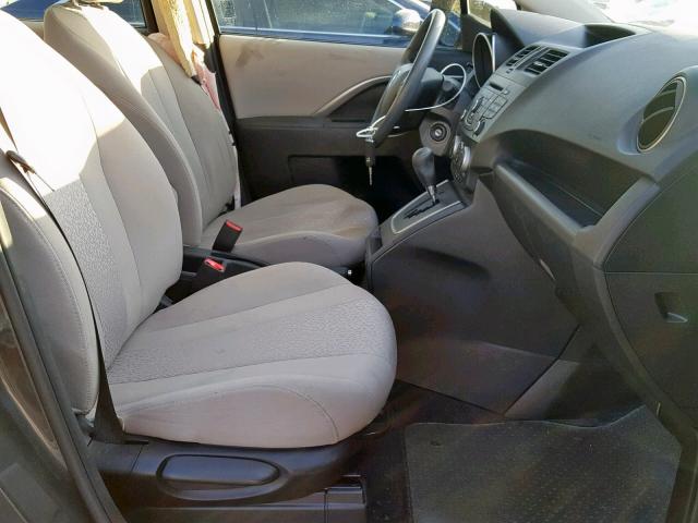 JM1CW2BL4C0125490 - 2012 MAZDA 5 GRAY photo 5