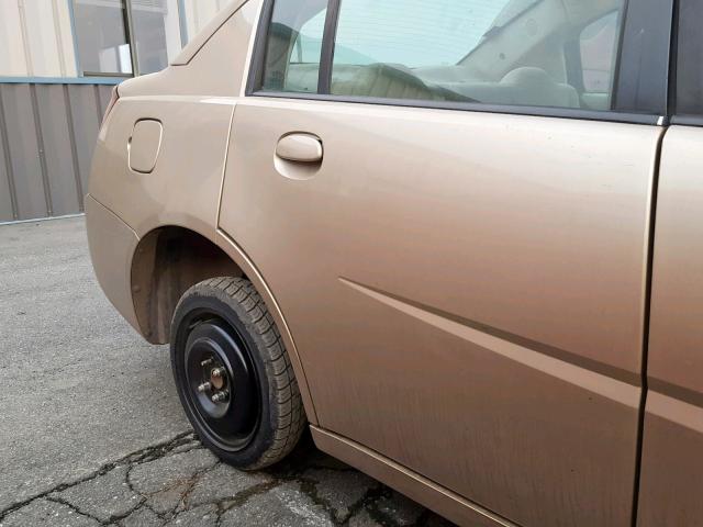 1G8AK55F96Z128907 - 2006 SATURN ION LEVEL GOLD photo 10