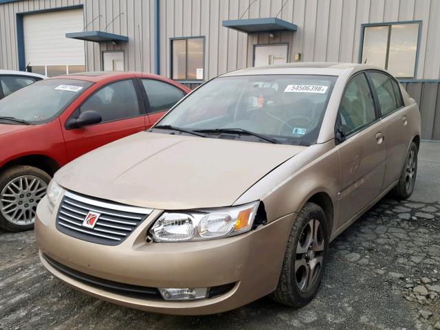 1G8AK55F96Z128907 - 2006 SATURN ION LEVEL GOLD photo 2