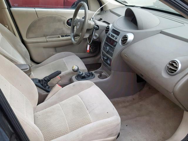 1G8AK55F96Z128907 - 2006 SATURN ION LEVEL GOLD photo 5