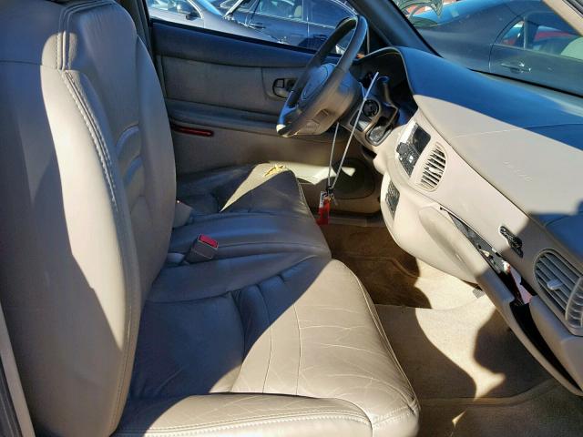 2G4WY55J911112041 - 2001 BUICK CENTURY LI TAN photo 5