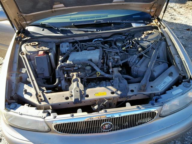 2G4WY55J911112041 - 2001 BUICK CENTURY LI TAN photo 7