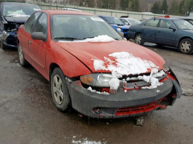 1G1JF52F947331960 - 2004 CHEVROLET CAVALIER L RED photo 1