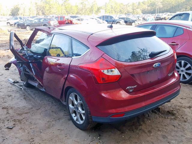 1FADP3N21DL199062 - 2013 FORD FOCUS TITA RED photo 3