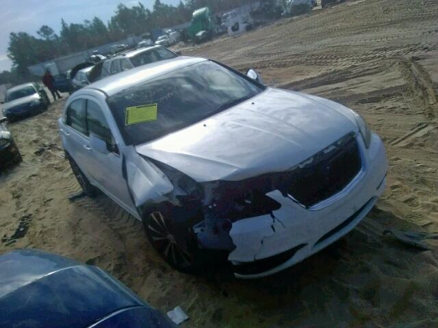 1C3CCBBG4DN716455 - 2013 CHRYSLER 200 TOURIN WHITE photo 1