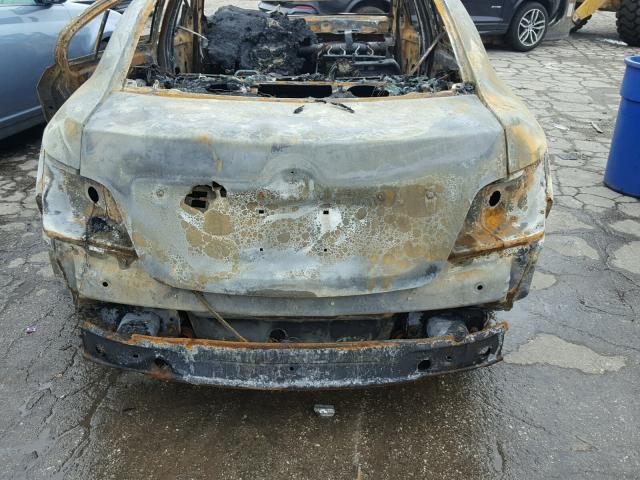 1G4GE5ED8BF235587 - 2011 BUICK LACROSSE C BURN photo 9