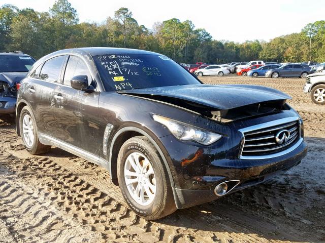 JN8CS1MU7DM141595 - 2013 INFINITI FX37 BLACK photo 1