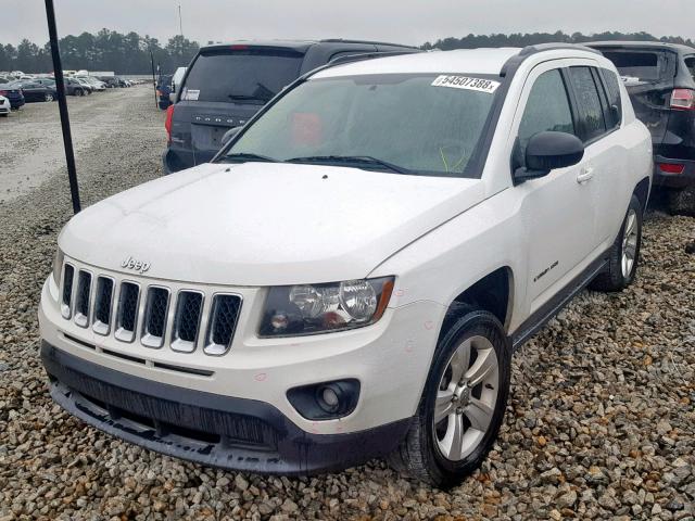 1C4NJCBB1ED648739 - 2014 JEEP COMPASS SP Ağ foto 2