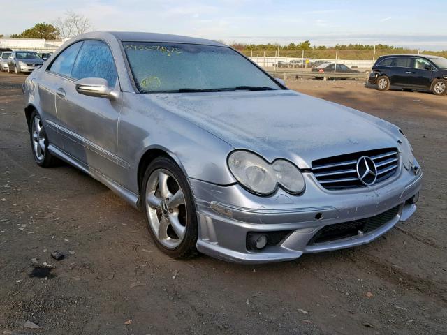 WDBTJ75J94F080033 - 2004 MERCEDES-BENZ CLK 500 SILVER photo 1