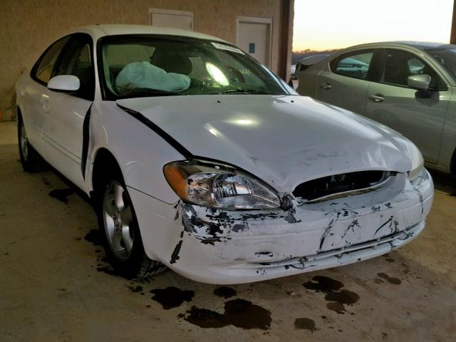 1FAFP55U63A254122 - 2003 FORD TAURUS SES WHITE photo 1