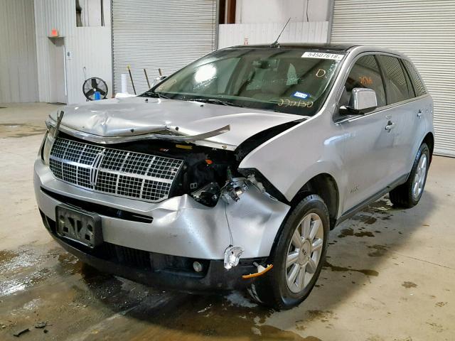 2LMDU68C87BJ20130 - 2007 LINCOLN MKX SILVER photo 2