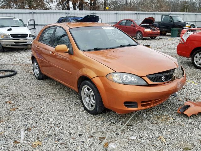 KL5JD66Z57K519213 - 2007 SUZUKI RENO BASE ORANGE photo 1