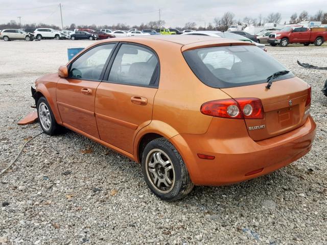 KL5JD66Z57K519213 - 2007 SUZUKI RENO BASE ORANGE photo 3