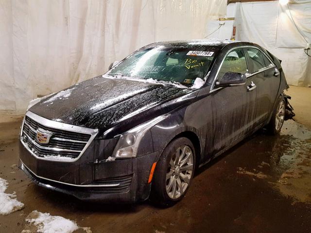 1G6AB5RX4H0111077 - 2017 CADILLAC ATS LUXURY BLACK photo 2