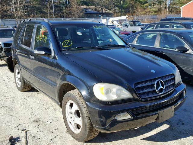 4JGAB57E25A552884 - 2005 MERCEDES-BENZ ML 350 BLACK photo 1