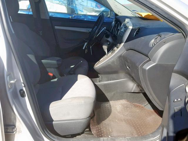 2T1KE40E39C012966 - 2009 TOYOTA COROLLA MA SILVER photo 5