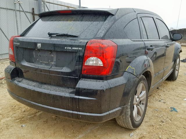 1C3CDWDA4CD502857 - 2012 DODGE CALIBER SX BLACK photo 4