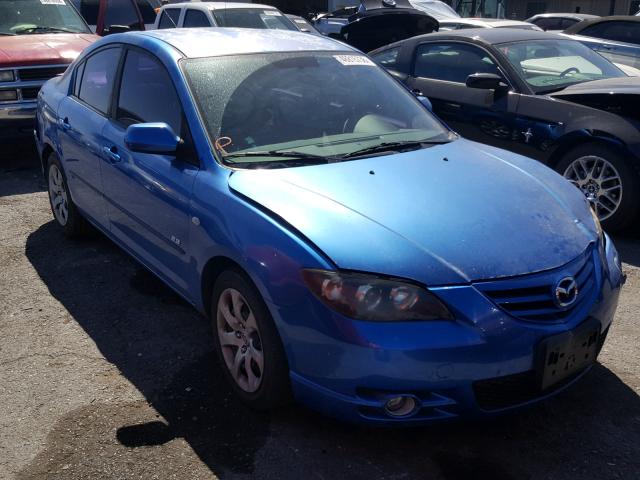 JM1BK123661426603 - 2006 MAZDA 3 S BLUE photo 1