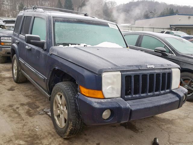 1J8HH48N46C260890 - 2006 JEEP COMMANDER BLUE photo 1