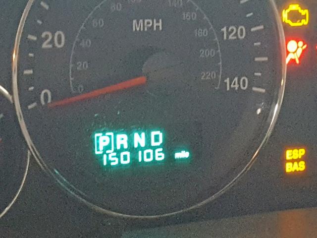 1J8HH48N46C260890 - 2006 JEEP COMMANDER BLUE photo 8