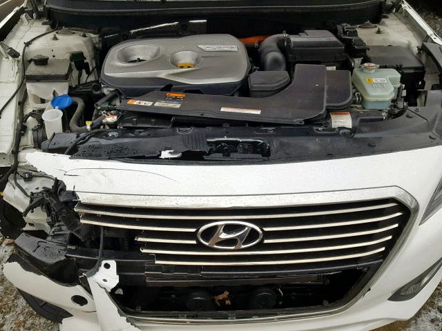 KMHE14L24GA026429 - 2016 HYUNDAI SONATA PLU WHITE photo 7