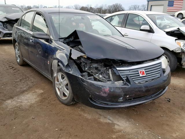 1G8AJ55F76Z163643 - 2006 SATURN ION LEVEL BLACK photo 1
