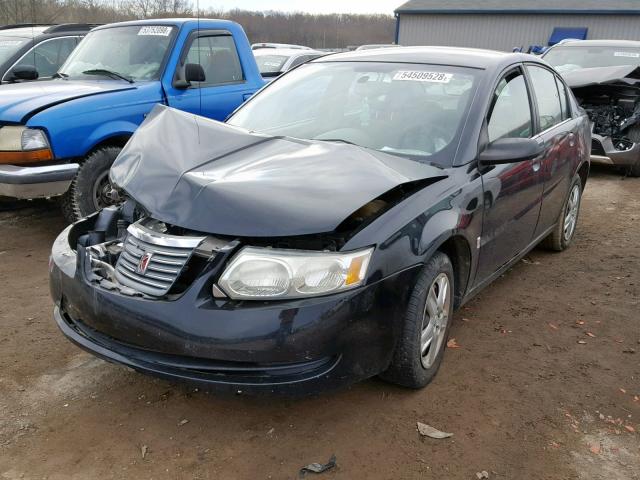 1G8AJ55F76Z163643 - 2006 SATURN ION LEVEL BLACK photo 2