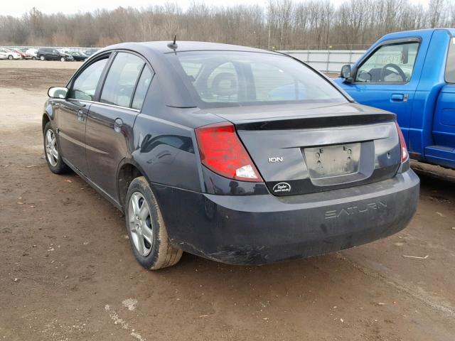 1G8AJ55F76Z163643 - 2006 SATURN ION LEVEL BLACK photo 3