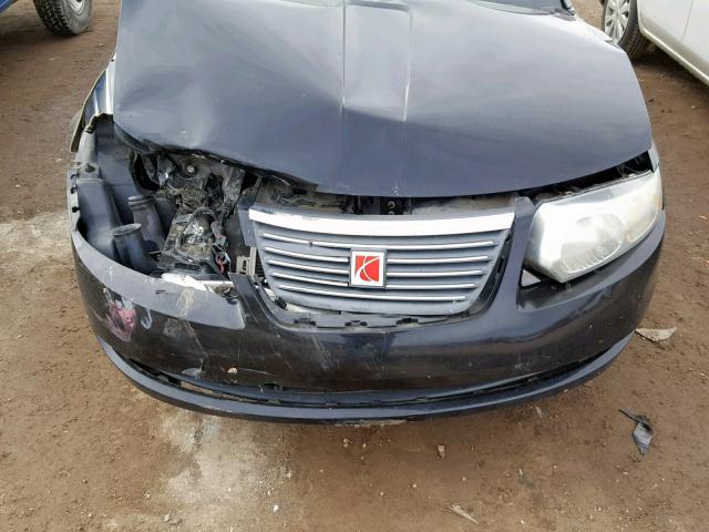 1G8AJ55F76Z163643 - 2006 SATURN ION LEVEL BLACK photo 7