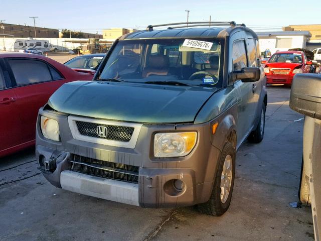 5J6YH18583L019040 - 2003 HONDA ELEMENT EX GREEN photo 2