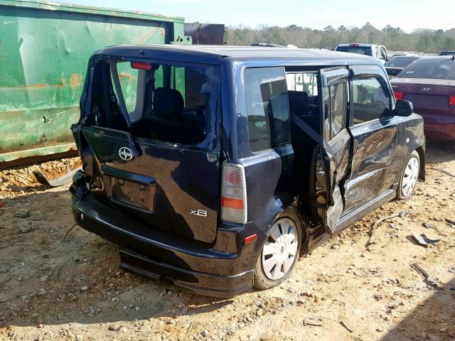 JTLKT324764078640 - 2006 TOYOTA SCION XB Mavi foto 4