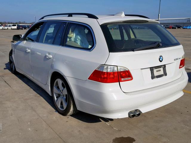 WBANN735X6CN02400 - 2006 BMW 530 XIT WHITE photo 3