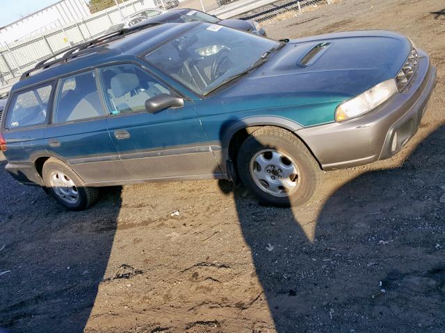 4S3BG6855V7635768 - 1997 SUBARU LEGACY OUT GREEN photo 1