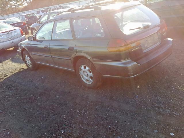 4S3BG6855V7635768 - 1997 SUBARU LEGACY OUT GREEN photo 3