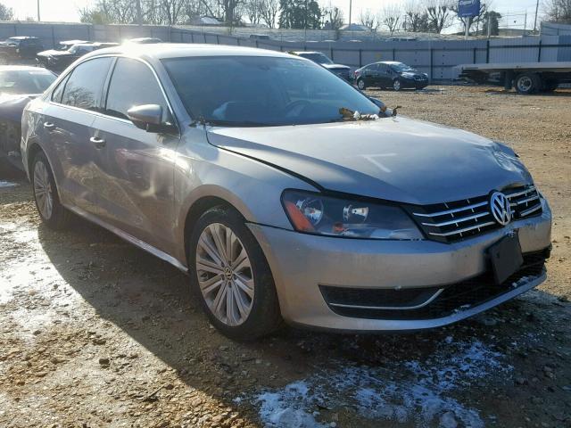 1VWBN7A39CC011882 - 2012 VOLKSWAGEN PASSAT SE SILVER photo 1