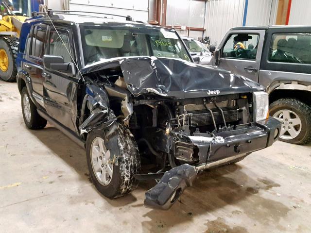 1J8HG582X8C243366 - 2008 JEEP COMMANDER BLACK photo 1