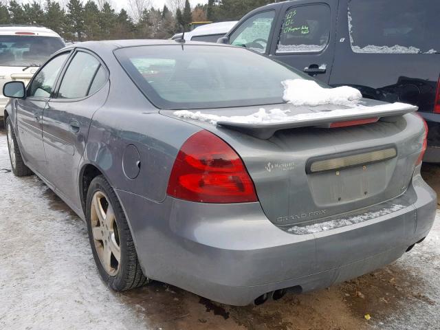 2G2WC55C581176872 - 2008 PONTIAC GRAND PRIX BLACK photo 3