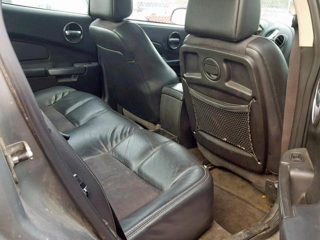 2G2WC55C581176872 - 2008 PONTIAC GRAND PRIX BLACK photo 6