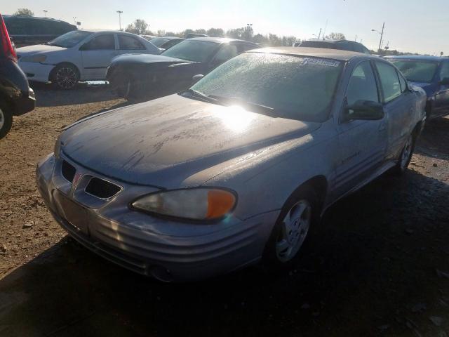 1G2NF52T6YC505810 - 2000 PONTIAC GRAND AM S SILVER photo 2