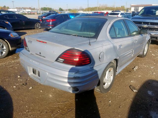 1G2NF52T6YC505810 - 2000 PONTIAC GRAND AM S SILVER photo 4