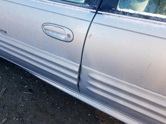 1G2NF52T6YC505810 - 2000 PONTIAC GRAND AM S SILVER photo 9