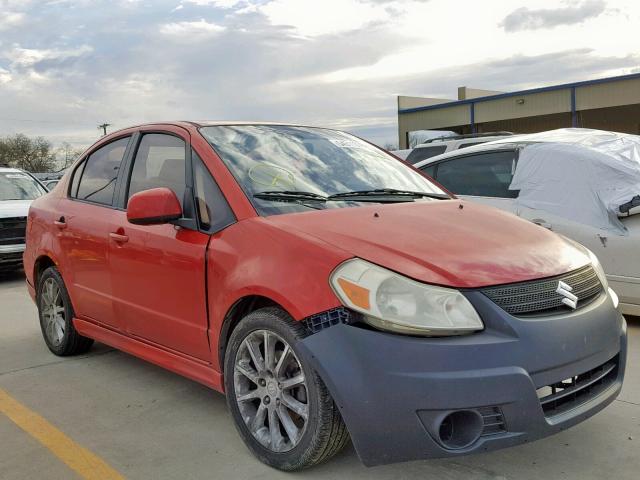 JS2YC415085108408 - 2008 SUZUKI SX4 CONVEN RED photo 1