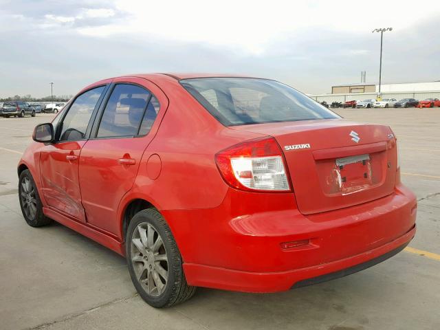 JS2YC415085108408 - 2008 SUZUKI SX4 CONVEN RED photo 3