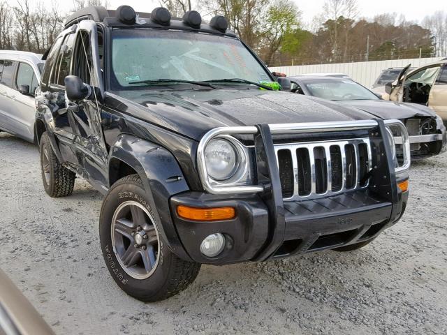 1J4GL38K24W153778 - 2004 JEEP LIBERTY RE BLACK photo 1