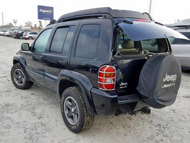 1J4GL38K24W153778 - 2004 JEEP LIBERTY RE BLACK photo 3