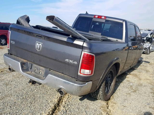 1C6RR7VM5GS296267 - 2016 RAM 1500 LARAM GRAY photo 4