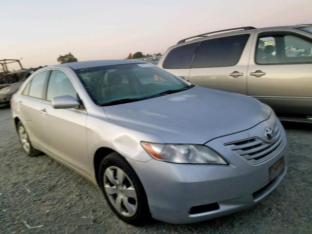 4T1BE46K77U176357 - 2007 TOYOTA CAMRY CE GRAY photo 1