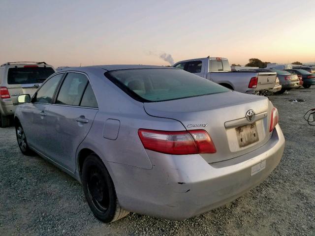 4T1BE46K77U176357 - 2007 TOYOTA CAMRY CE GRAY photo 3