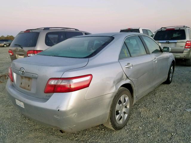 4T1BE46K77U176357 - 2007 TOYOTA CAMRY CE GRAY photo 4